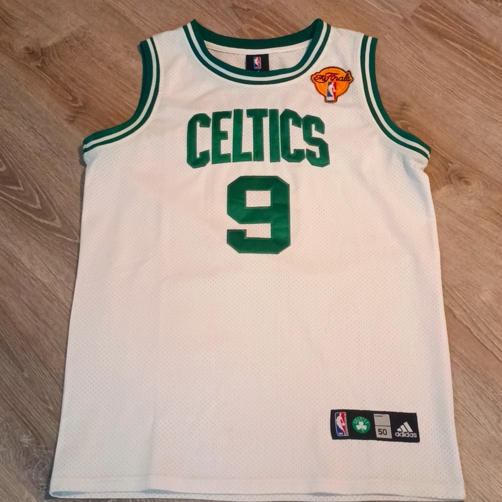 Boston Celtics NBA Finals Home Jersey #9 Rajon Rondo  size 50 (XL)